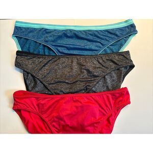 Lot 3 NWOT Victoria's Secret Nylon Culotte Bikini Panties Size Medium SILKY 😍